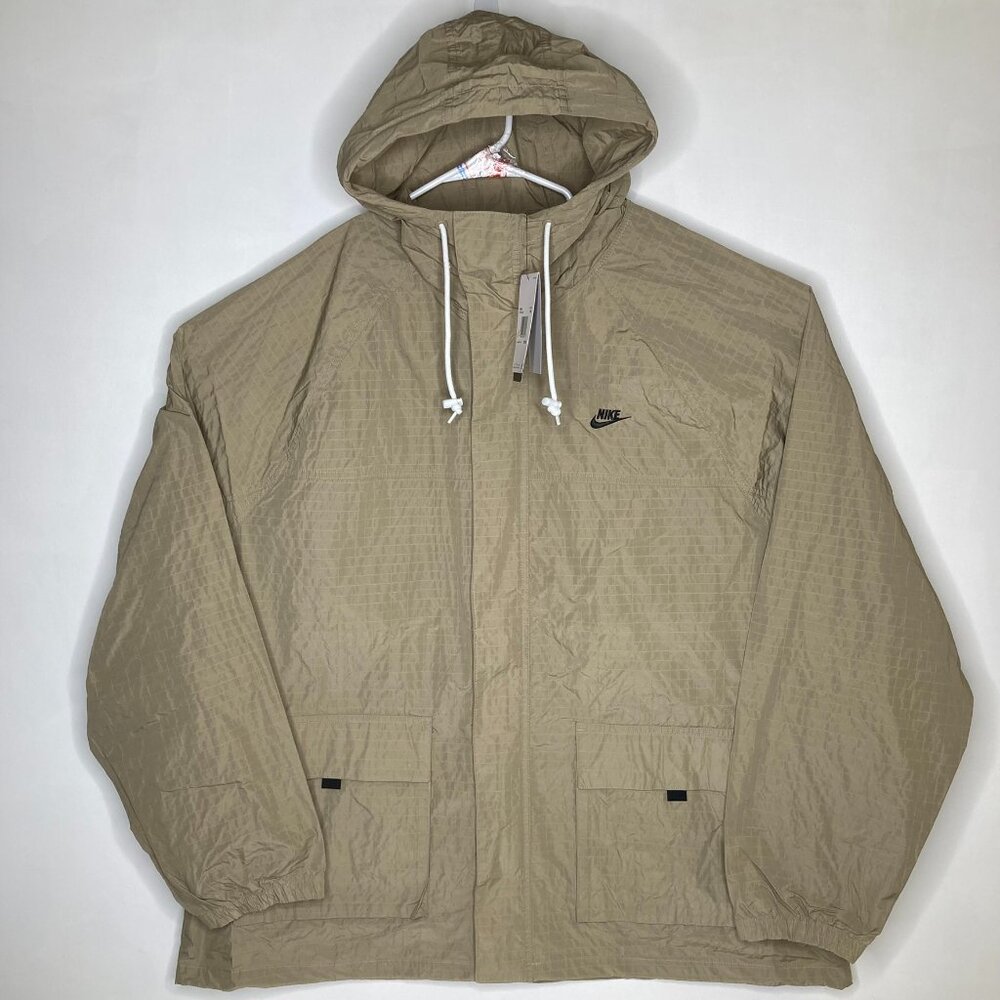 Nike Club Bowline Jacket FN3108-247 Size XXL Beige